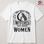 Feminist Crescent Moon T-Shirt Witches Empowerment Unisex Goddess Graphic Tee