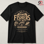 Fishers Of Men Christian T-Shirt Faithful Angler Gift Unisex Graphic Apparel