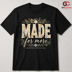 Floral Made For More T-Shirt Ephesians Christian Faith Women Men Graphic Tee