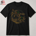 Flying Ducks Wildlife T-Shirt Men Women Outdoor Enthusiast Nature Graphic Tee