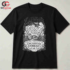 Forest Animal T-Shirt Men Women Outdoor Enthusiast Nature Graphic Apparel Tee