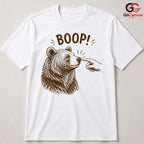 Funny Bear Boop T-Shirt Cute Animal Lover Occasion Gift Men Women Graphic Tee