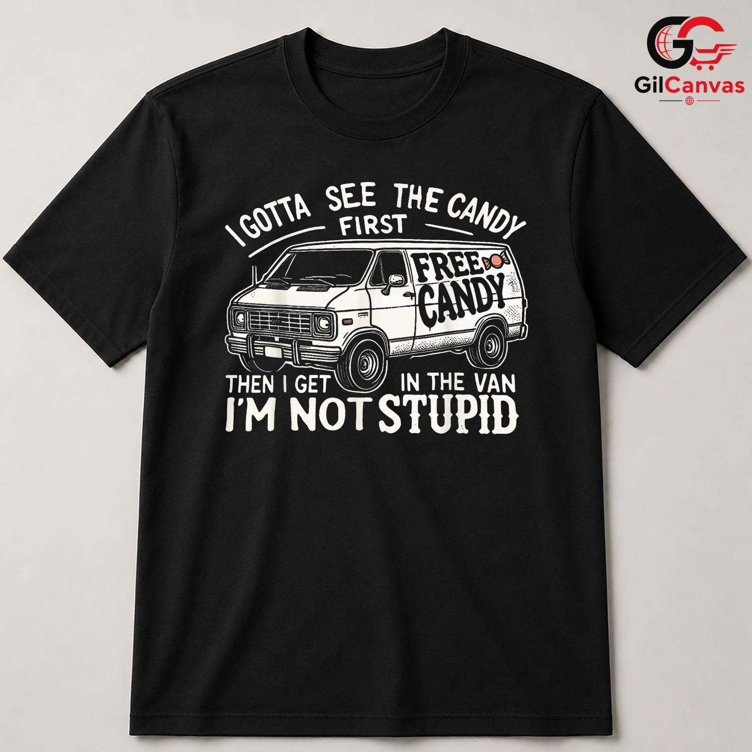 Funny Candy Van Halloween T-Shirt Unisex Perfect Party Gift Kids And Adults