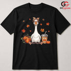 Funny Fall Goose Animal Shirt Unisex Thanksgiving Holiday Gift For All Lovers