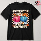Funny Gender Reveal T-Shirt Unisex Cute Baby Shower Party Event Gift Friends