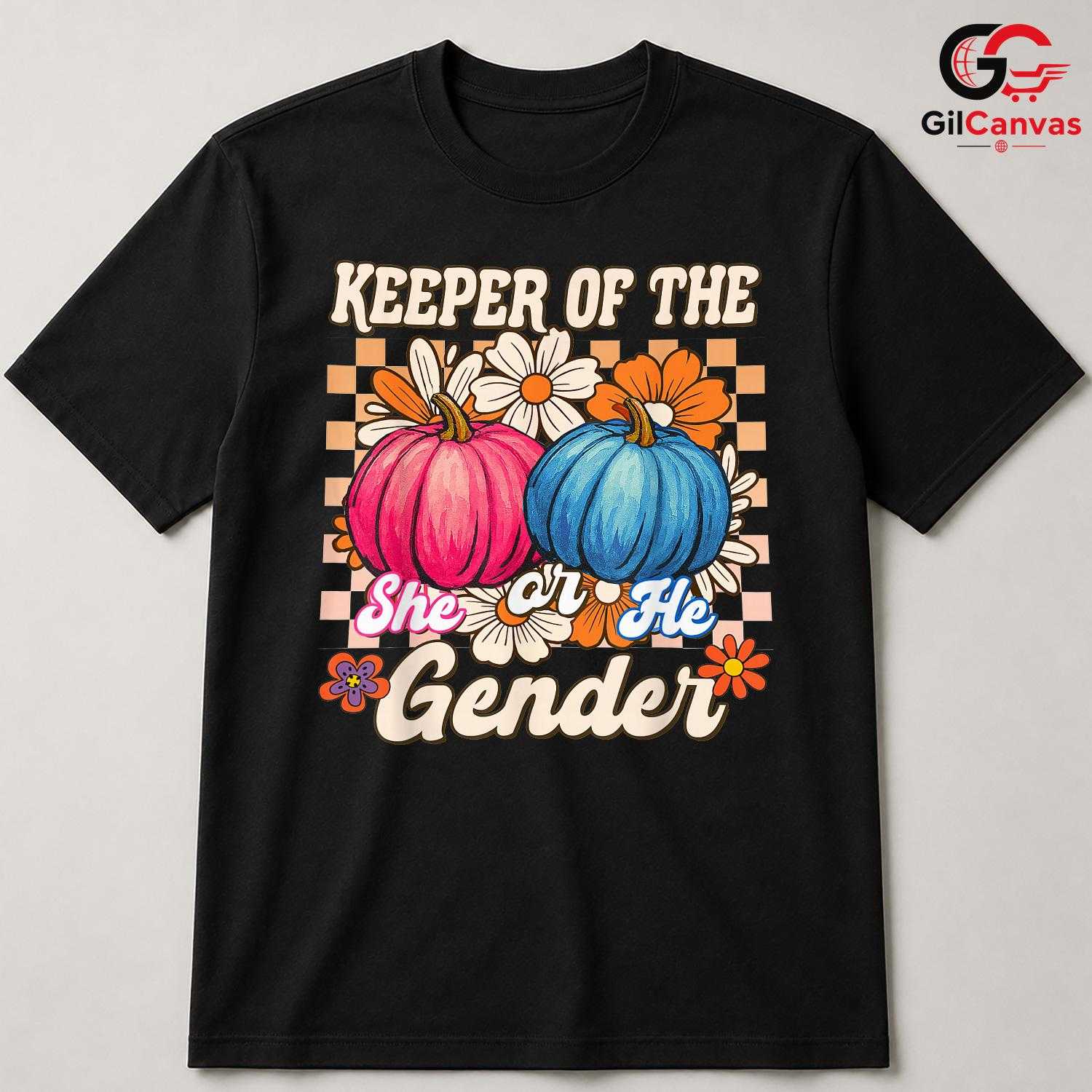 Funny Gender Reveal T-Shirt Unisex Cute Baby Shower Party Event Gift Friends