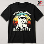 Funny Ghost Spooky Tee Shirt Unisex Perfect Halloween Season Gift For Adults
