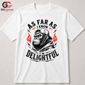 Funny Gorilla Graphic T-Shirt Unisex Birthday Celebration Primate Lover Fun Tee