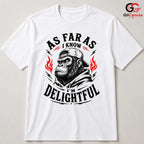 Funny Gorilla Graphic T-Shirt Unisex Birthday Celebration Primate Lover Fun Tee