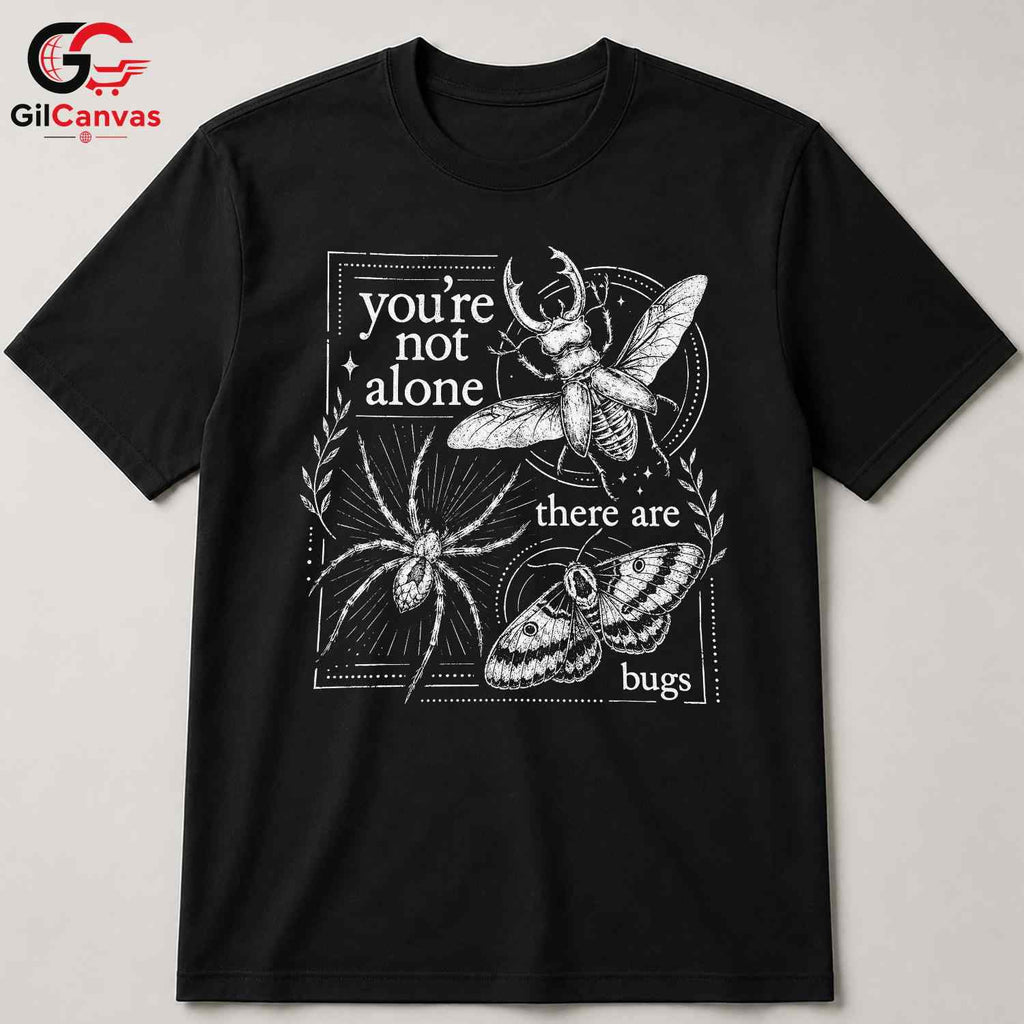 Funny Insect Nature T-Shirt Unisex Spider Moth Lover Entomology Graphic Shirt