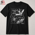 Funny Insect Nature T-Shirt Unisex Spider Moth Lover Entomology Graphic Shirt