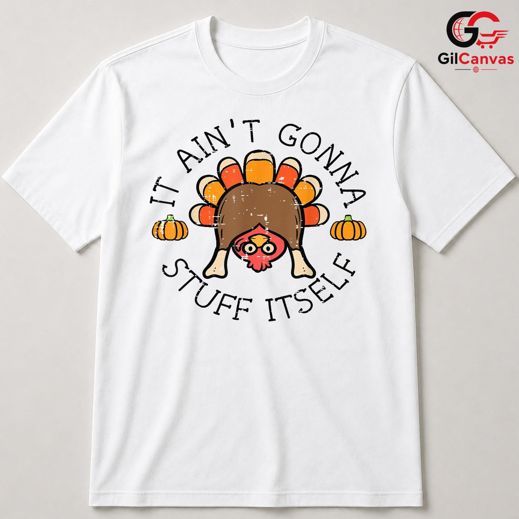 Funny Turkey Dinner T-Shirt Unisex Humorous Thanksgiving Holiday Adult Gift