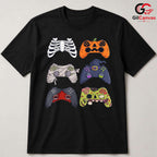 Gaming Controller Spooky T-Shirt Unisex Fun Halloween Gamer Gift Idea For Kids