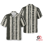 Geometric Print Hawaiian Shirt For Unisex Summer Vacation Tropical Apparel
