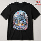 Giant Monster Ramen T-Shirt Japanese Culture Dragon Art Unisex Graphic Apparel