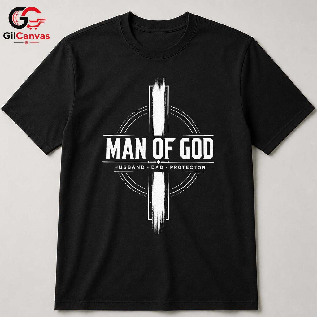 God Themed Custom Print T-Shirt Christian Holiday Gift Unisex Casual Wear
