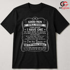 Good Men Exist August T-Shirt Unisex Funny Birthday Gift Idea For Him Men