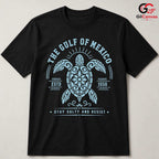 Gulf Of Mexico Turtle T-Shirt Vintage Coastal Beach Unisex Summer Vacation Tee