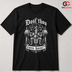 Gym Knight Workout T-Shirt Motivational Humor Custom Design Men Women Apparel