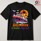 Halloween Cruise Squad Tee Shirt Unisex Spooky Trip Gift For Kids And Adults