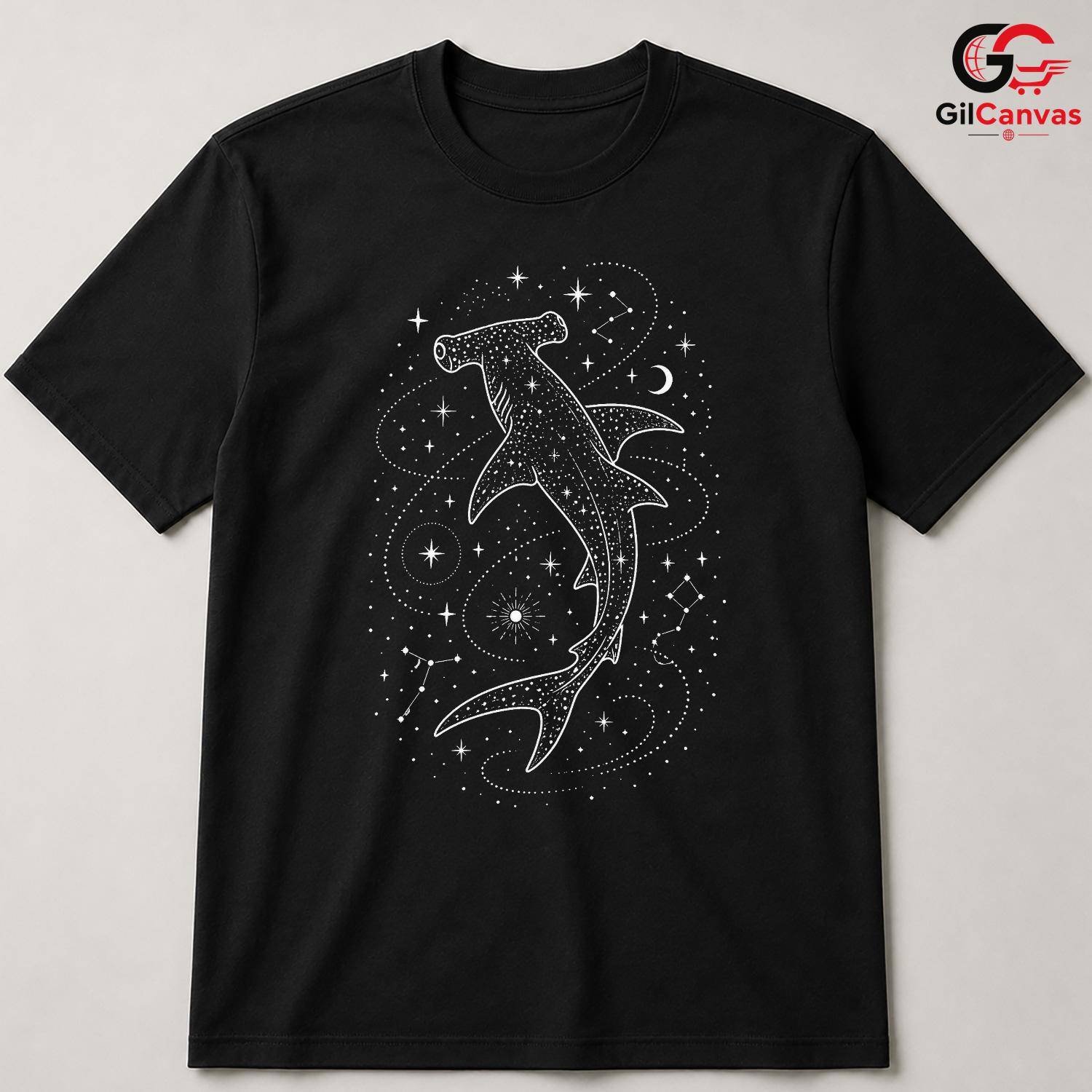 Hammerhead Shark T-Shirt Nature Lover Summer Event Unique Design Unisex Tee