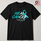 Heal Cancer Awareness Fall Tee Unisex Supporter Hope Healing Gift For All