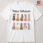 Humorous Character Halloween T-Shirt Unisex Funny Spooky Event Gift For Adults