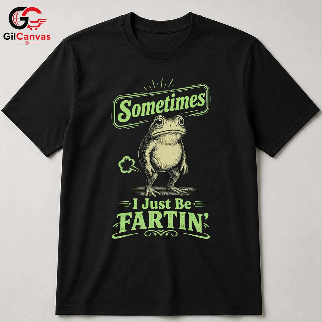 Humorous Nature Frog T-Shirt Men Women Perfect Casual Wear Animal Graphic Shirt