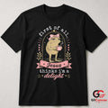 Jesus Thinks Im Delight T-Shirt Grumpy Toad Coffee Lover Unisex Graphic Apparel