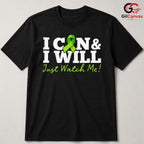 Just Watch Me Motivation Shirt Unisex Inspirational Quote Gift Teens Adults