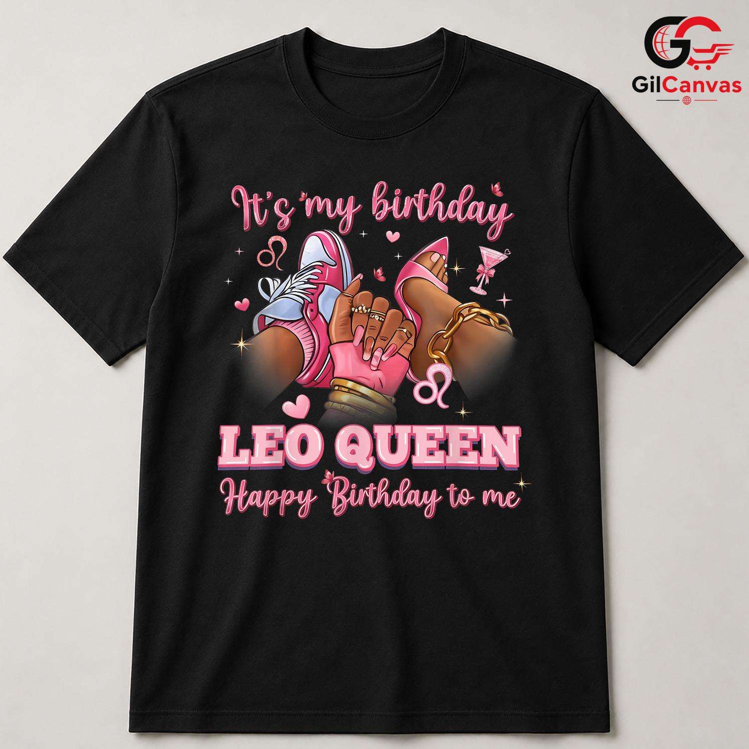 Leo Queen Birthday Tee Shirt Unisex Special Day Celebration Gift For Women