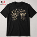Leopard Eye Wild Cat Tee Shirt Animal Lover Unisex Graphic Fashion Apparel