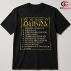 Libra Top 10 Rules Tee Shirt Unisex Perfect Astrology Friend Birthday Gift