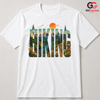Mountain Hiking Graphic Tee Outdoor Activity Adventure Wear Unisex Gift Idea