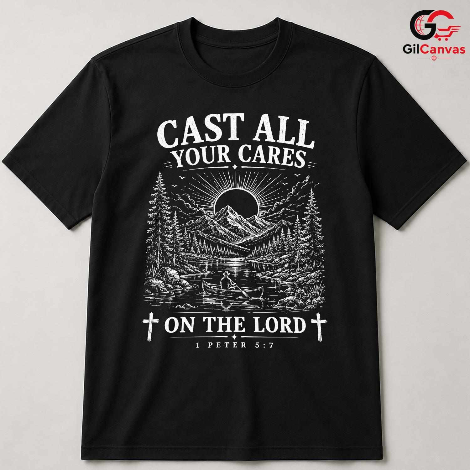 Mountain Scenery Faith T-Shirt Nature Outdoor Lover Unisex Custom Apparel