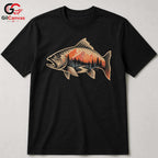 Mountain Trout Fishing Shirt Outdoor Enthusiast Perfect Gear Unisex Apparel