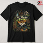 National Park Adventure T-Shirt Outdoor Nature Lover Unisex Graphic Apparel
