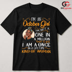 October Girl Event Tee Shirt Unisex Celebration Birthday Gift Idea For Women