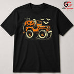 Off Road 4x4 Pumpkin Ghost T-Shirt Unisex Funny Spooky Bat Costume For Kids