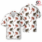 Palm Tree Tropical Shirt Unisex, Premium Cool Beach Attire Summer Vacation