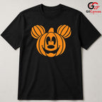 Pumpkin Cartoon Mouse Tee Shirt Unisex Fun Fall Celebration Gift For Kids