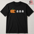 Pumpkin Ghosts Spooky T-Shirt Unisex Fun Halloween Event Gift For All Ages
