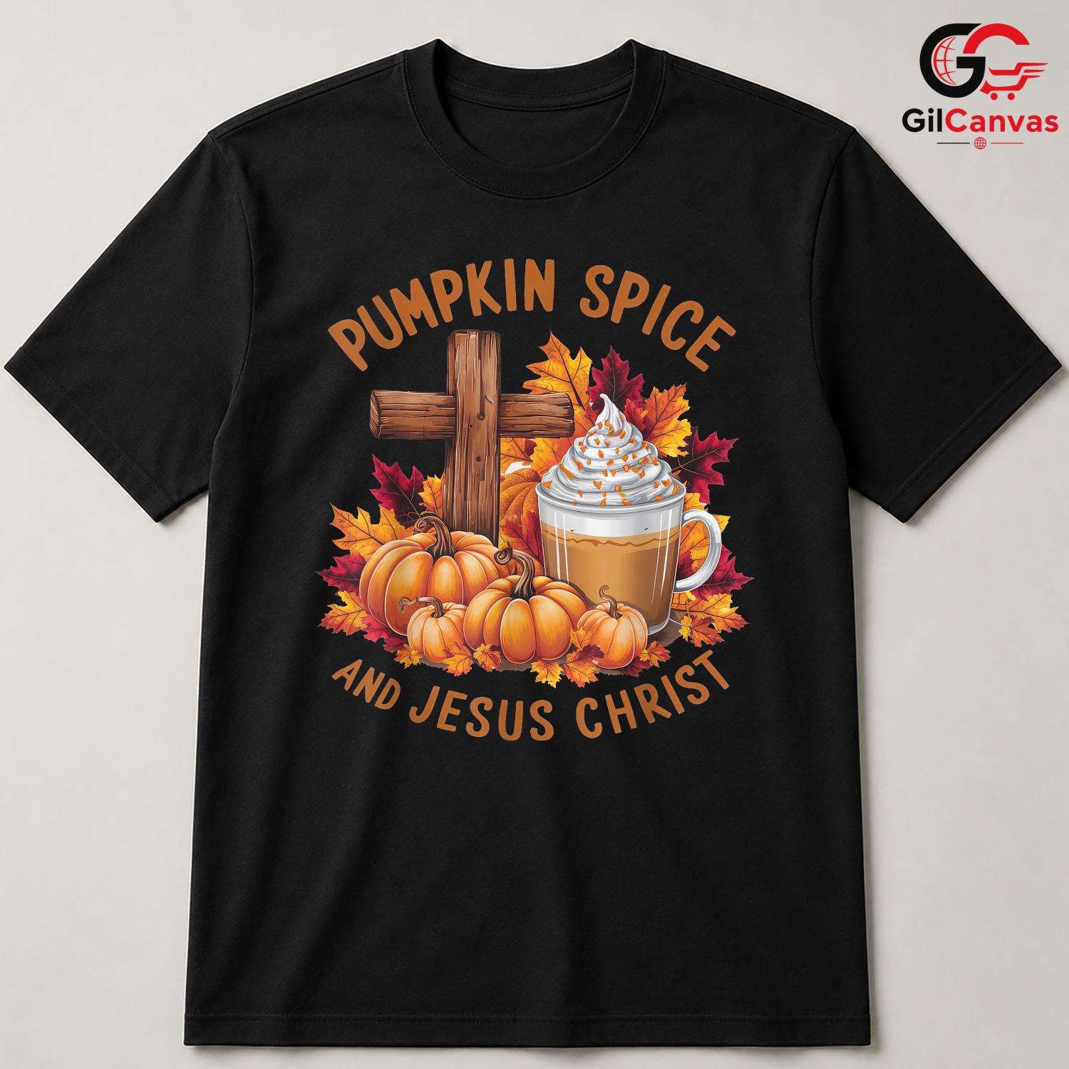 Pumpkin Spice Coffee T-Shirt Unisex Perfect Fall Celebration Enthusiast Gift