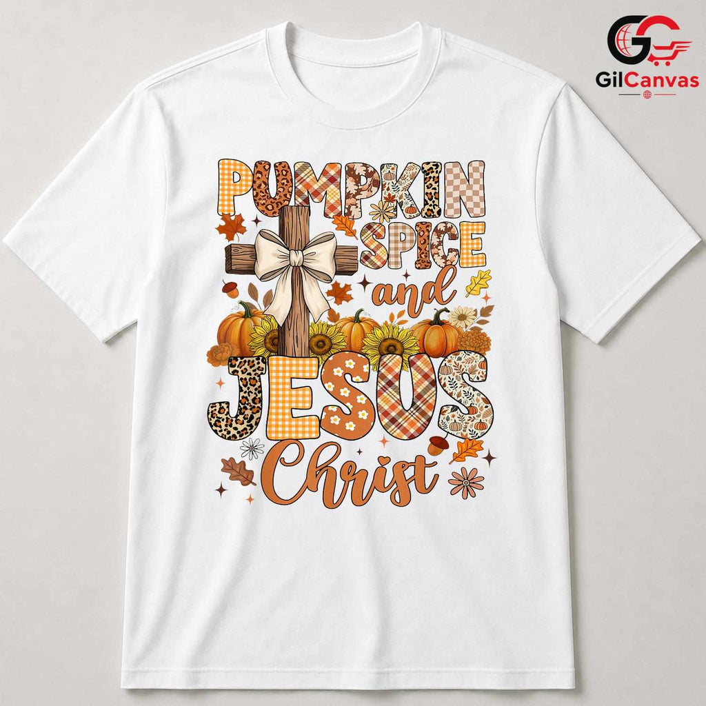 Pumpkin Spice Fall T-Shirt Unisex Perfect Autumn Celebration Family Gift