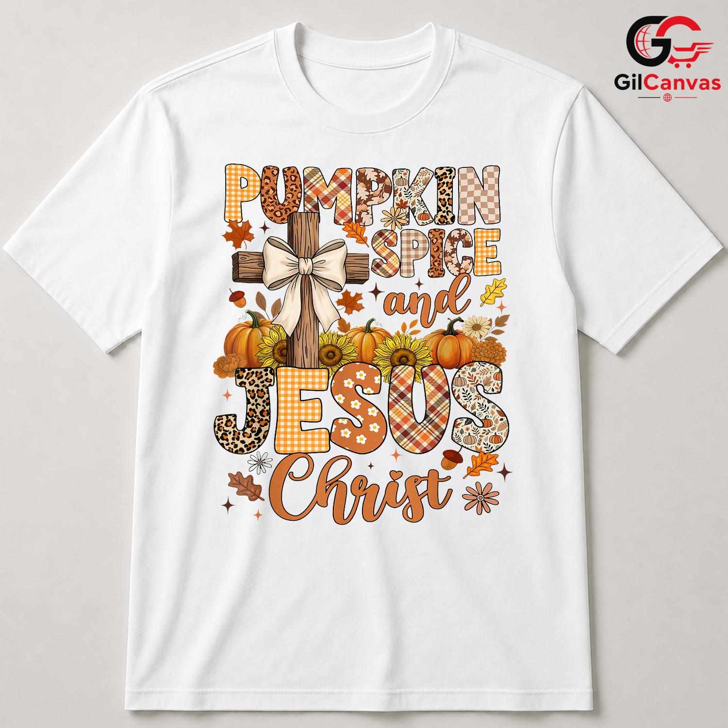 Pumpkin Spice Fall T-Shirt Unisex Perfect Autumn Celebration Family Gift
