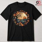 Pumpkin Tree Fall Themed Shirt Unisex Perfect Autumn Lover Gift For Adults
