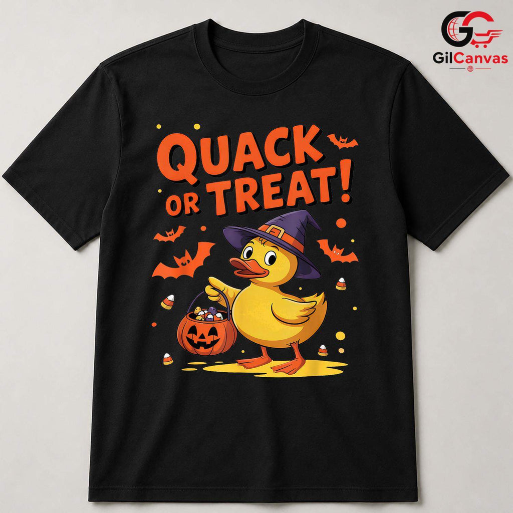 Quacking Duck Halloween T-Shirt Unisex Fun Trick Or Treat Gift Idea For Kids