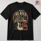 Saw Cool Bands Guitar T-Shirt Funny Retro Rocker Unisex Birthday Gift Apparel