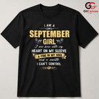 September Girl Special Tee Shirt Unisex Perfect Birthday Celebration Gift Her