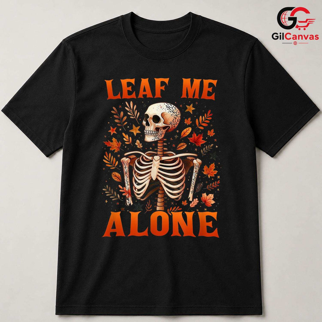 Skeleton Halloween T-Shirt Unisex Perfect Spooky Fall Celebration Adult Gift